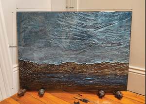 Wall Art: Large Landscape - Inspired by Lake Tekapo