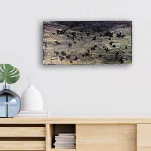 Wall Art: Sea Birds at Dusk