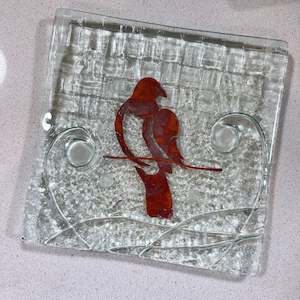 200 Square: Copper Kereru - Small Square