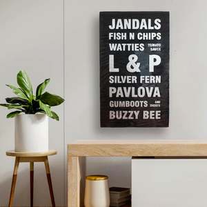 Wall Art: Kiwiana Wall Art - The Lingo