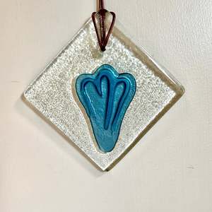 Wall Art: Blue Jet Plane - 10x10