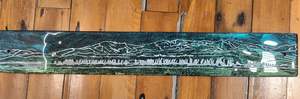 Garage Sale: Garage Sale Engraved Landscape - Wall Art