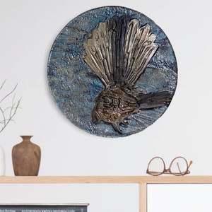 Circular Disc Art: Fantail Disc Art