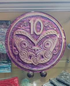 Circular Disc Art: Giving our 10 Cents - Disc Art