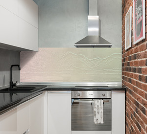 Garage Sale Large Items: Garage Sale Mountainscape Splashback - BEAUTIFUL! 2.46m x 75cm