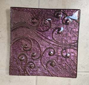 Best Selling: 25cm Square Platter - Koru & Fern