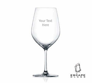 Fathers Day: Engraved Wine Glass