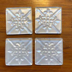 Coasters 1: Pressed Tin - Set of 4