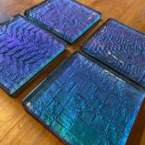 Kaleidoscope (Paua) - Flax & Fern - Set of 4