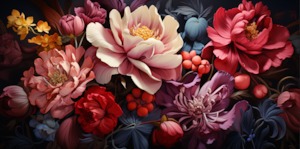 Splashback Digital Files: AI Floral 001 - Image Only