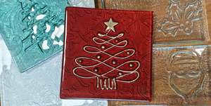 Christmas: Handrawn Christmas Tree Platter