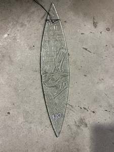 Garage Sale: Medium Fantail Waka - Clear