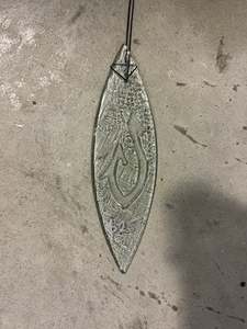 Garage Sale: Small Tribal Hook Waka - Clear