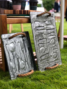 Best Selling: Small Hand Held Platter - Cutlery