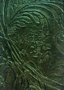 Small Hand Held Platter - Anaglypta