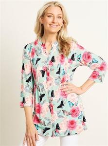 Victoria Hill: Pintuck Knit Tunic