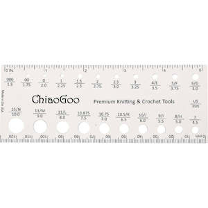 ChiaoGoo Needle Gauge