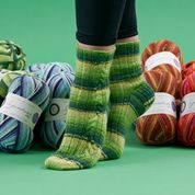 Sock Patterns: Fresh Shoots PDF sock pattern by Winwick Mum
