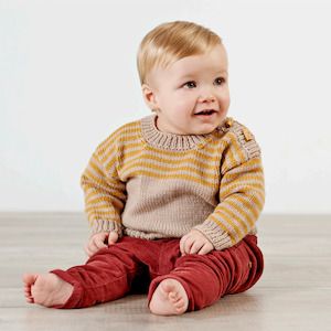 Baby Childrens Patterns: Arthur Sweater PDF pattern by Jenny Watson