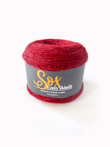 Alpaca Yarns: Sox Alpaca Yarn - Red