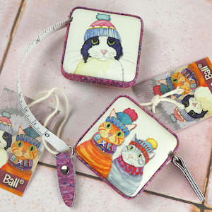 Emma Ball Cats in Hats tape measure