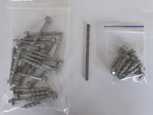 Masonry Fixing Kit – For Brick and Concrete Surfaces