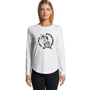 WO'S MAPLE CURVE L/S TEE - 4021