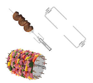 Products: 1 x Premium Rotisserie + 1 x BBQ Kebabs Carousel + 2 Short Claws
