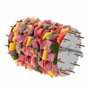 Bbq Rotisserie Accessories: BBQ Kebabs Carousel