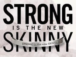 Whitney Howard Designs: WHD CUFF - STRONG IS THE NEW SKINNY