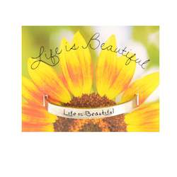 Whitney Howard Designs: WHD CUFF - LIFE IS BEAUTIFUL
