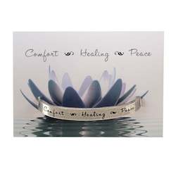 Whitney Howard Designs: WHD CUFF - COMFORT HEALING PEACE