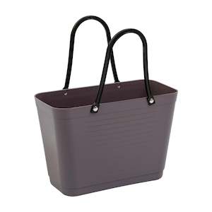 Eco: Small Plum Hinza Bag - Green Plastic