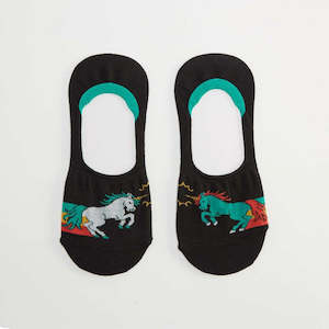 Socks: Our Powers Combined - No Show Socks -Small - Sock It To Me