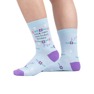 Women: Kick Some Ass Today - Women's Crew Socks - Sock It To Me