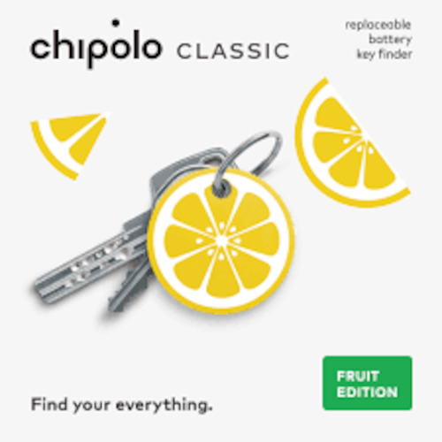 Chipolo 1: Lemon Chipolo Classic - Bluetooth Tracker