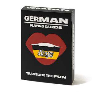 Lingo: German Language Playing Cards - Lingo