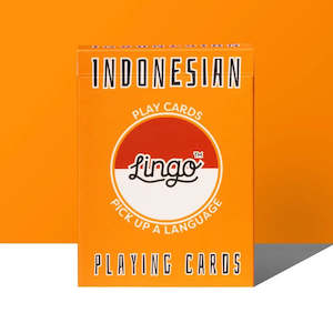 Lingo: Indonesian Language Playing Cards - Lingo