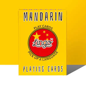 Lingo: Mandarin Language Playing Cards - Lingo