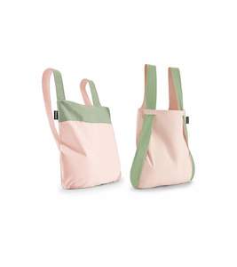 Notabag 1: Olive/Rose - Notabag Bag/Backpack