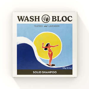Sale Items: Wash Bloc Solid Tea Tree & Lavender Shampoo/Conditioner Block