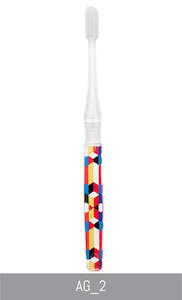 Hamico Toothbrushes: Geometric Squares Hamico Toothbrush