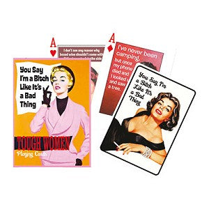 Piatnik Playing Cards: Piatnik Tough Women Playing Cards