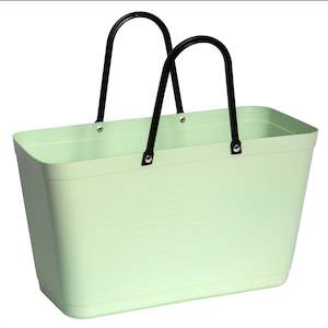 Products: Large Light Green Hinza Bag - Green Plastic