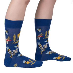 Sock It To Me 1: Let It Bee - Men's Crew Socks - Sock It To Me