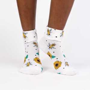Yas Queen - Turn Cuff Women's Crew Socks - Sock It To Me