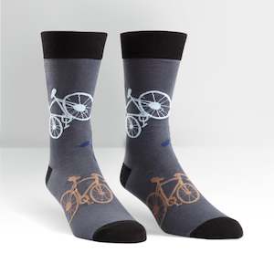 Men: Bikes - Men's Crew Socks - Sock It To Me