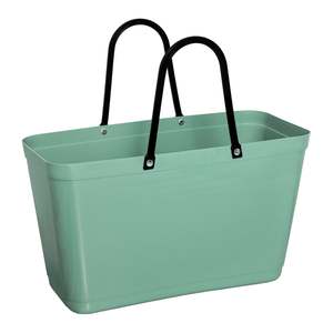 Products: Large Olive Hinza Bag - Green Plastic