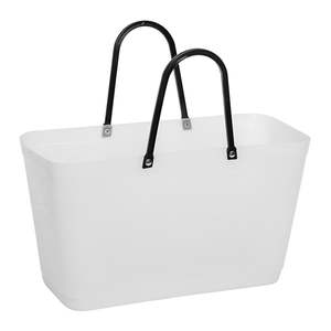 Large Neutral Hinza Bag - Recycled Plastic