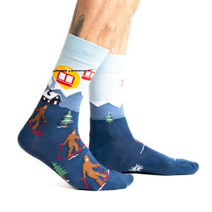 Sock It To Me 1: Hit The Slopes - Men's Crew Socks - Sock It To Me